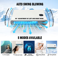 Treeligo 10500BTU Car Electric Parking Cooling Air Conditioner 12V/24V Split Air AC Unit for Truck Caravan Camper Van RV
