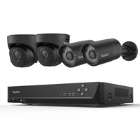Reolink 5MP 8CH Home Security Camera System with Smart Detection Outdoor PoE IP Cameras NVR 2TB HDD Included for 24/7 Recording