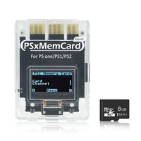 Bitfunx Three Colors PSxMemCard Gen2 Sd2psXtd With MicroSD Card for PlayStation1 PS one Playstation2 Game Consoles