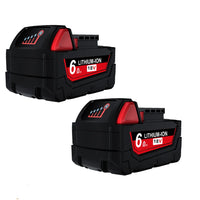For Milwaukee 18V  M18 lithium 6.0Ah/9.0Ah XC Lithium Battery 48-11-1860 48-11-1850 48-11-1840 48-11-1820 Charger rechargeable P