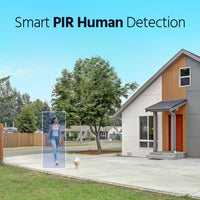 Annke 4MP solar security cameras 4CH NVR Video Surveillance Kit color Night Vision Two-way voice 2k wireless security cameras