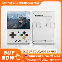 MIYOO Mini Plus Portable Retro Handheld Game Console V2 Mini+ IPS Screen Classic Video Game Console Linux System Children's Gift