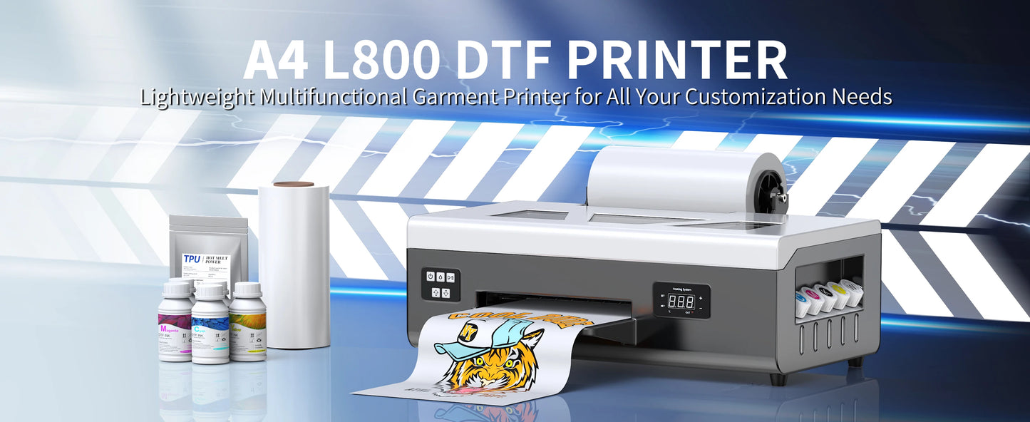 OYfame US EU Stock A3 A4 DTF Printer impresora UV dtf A3 For Epson XP600 T shirt Printing Machine A3 For L805 UV DTF Printer A3