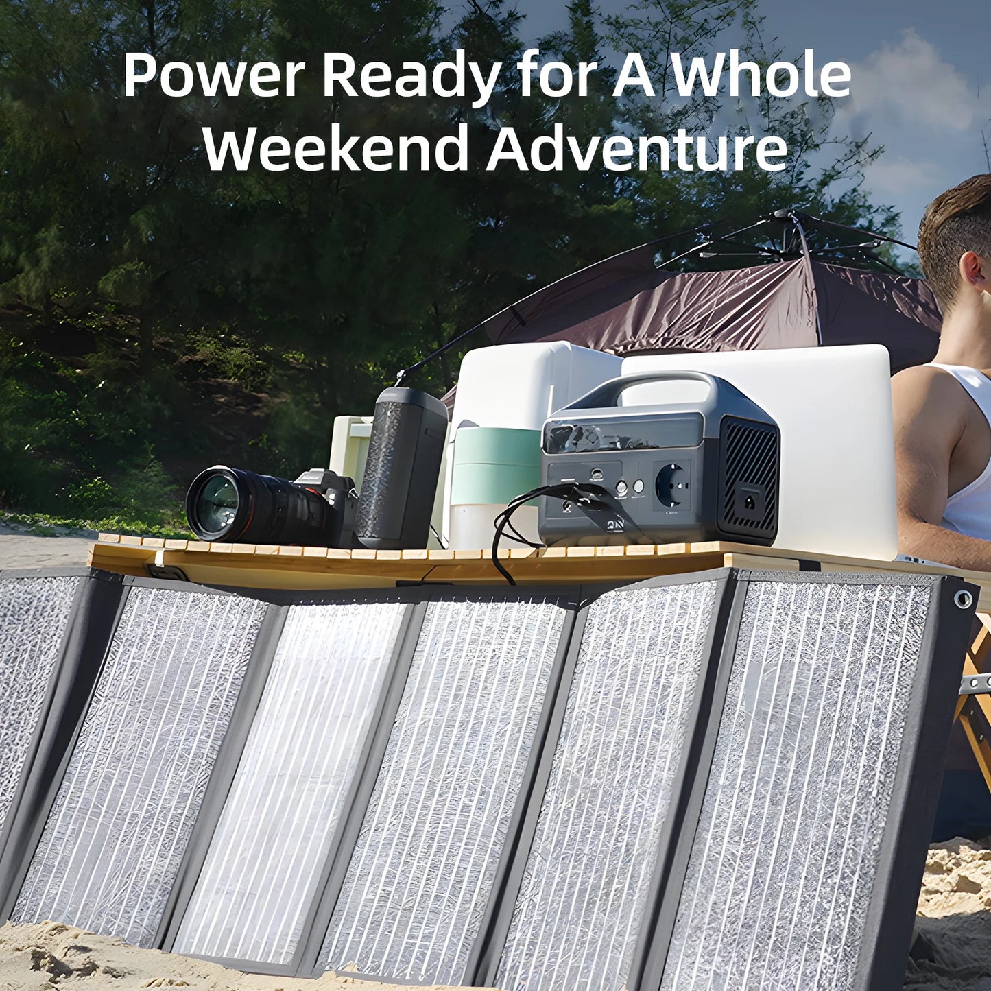 DaranEner NEOZ Portable Power Station 300W 179.2Wh LiFePO4 Battery AC DC Outdoor Pure Sine Wave Emergency Backup Power Supply
