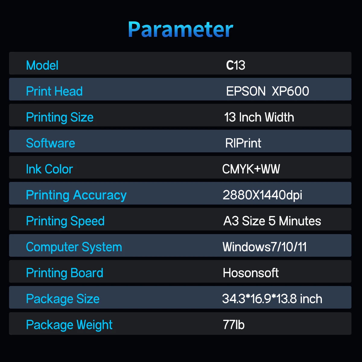Colorsun DTF Printer Impressora A4/A3 Direct to Film T-Shirt Printing Machine Digital Inkjet DTF Printers For T-Shirt Hoodies