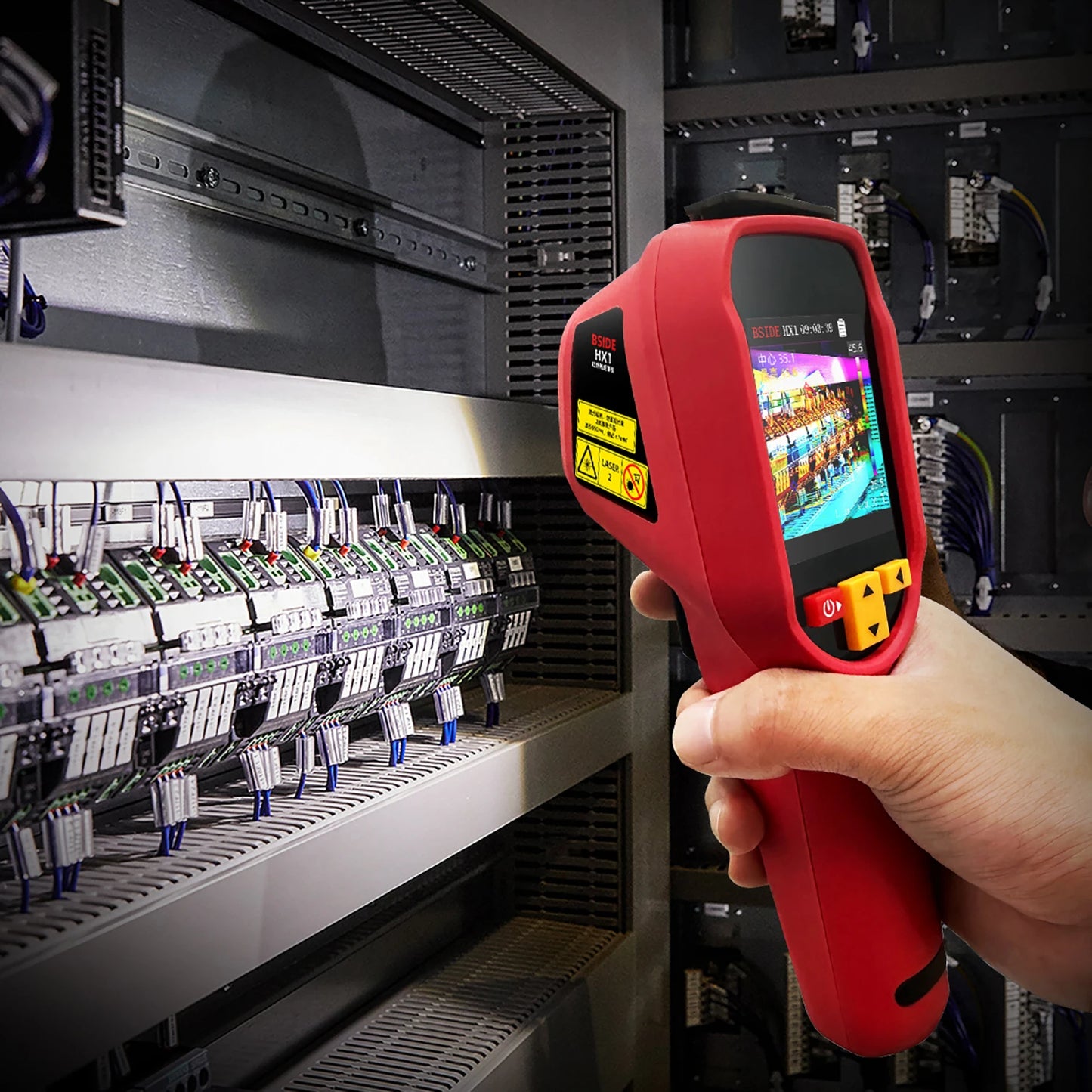 BSIDE HX1 Thermal Imaging Camera 240X240 Thermal Imager Infrared Temperature Meter For Repair PCB, Pipeline Detection