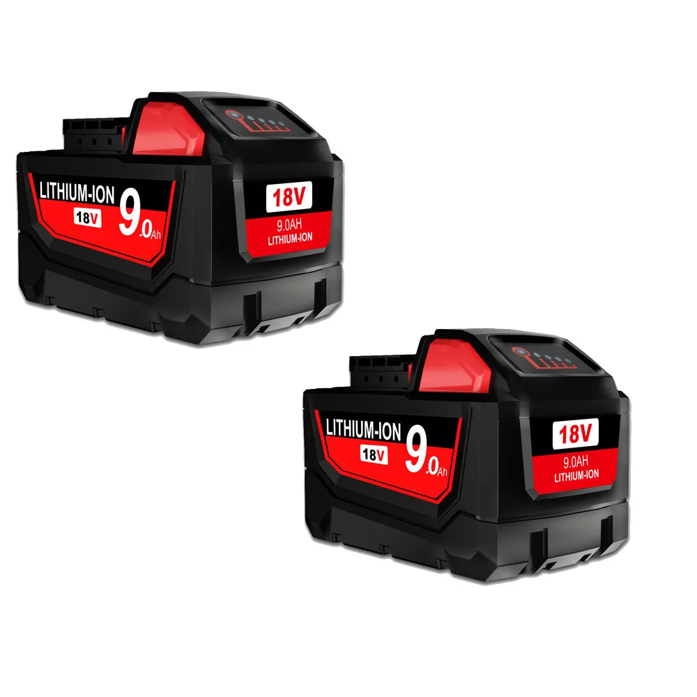 For Milwaukee 18V  M18 lithium 6.0Ah/9.0Ah XC Lithium Battery 48-11-1860 48-11-1850 48-11-1840 48-11-1820 Charger rechargeable P