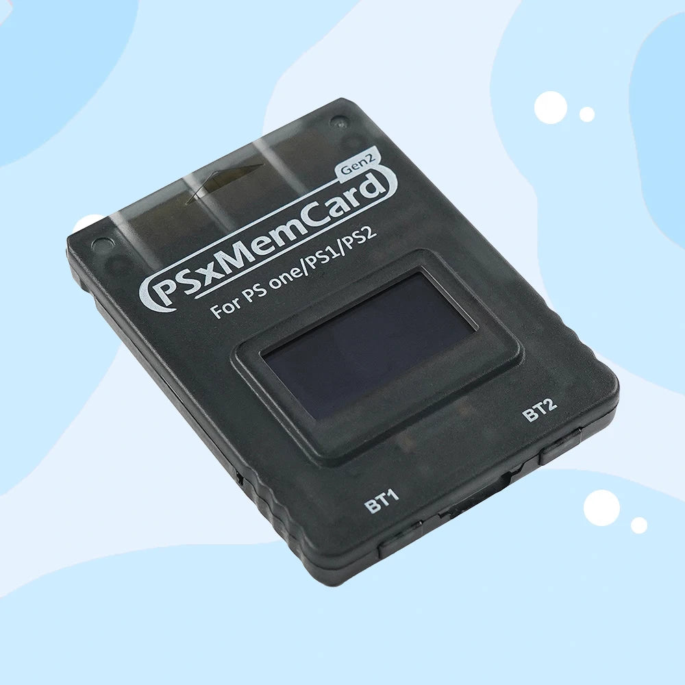 Bitfunx Three Colors PSxMemCard Gen2 Sd2psXtd With MicroSD Card for PlayStation1 PS one Playstation2 Game Consoles