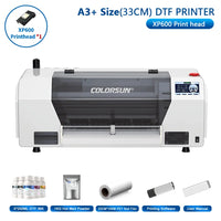 Colorsun DTF Printer Impressora A4/A3 Direct to Film T-Shirt Printing Machine Digital Inkjet DTF Printers For T-Shirt Hoodies