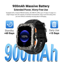 [World premiere]Blackview W80 PRO Outdoor Rugged Smart Watch, GPS Position Smartwatch, 1.91‘’ Display, 900mAh with Flashlight