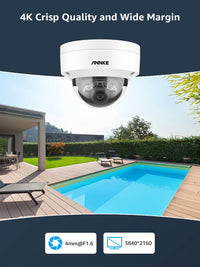 ANNKE 4K 8CH POE Network Video Surveillance System NVR Recorder With 8PCS 4PCS 8MP Audio Recording Security Ip Camera