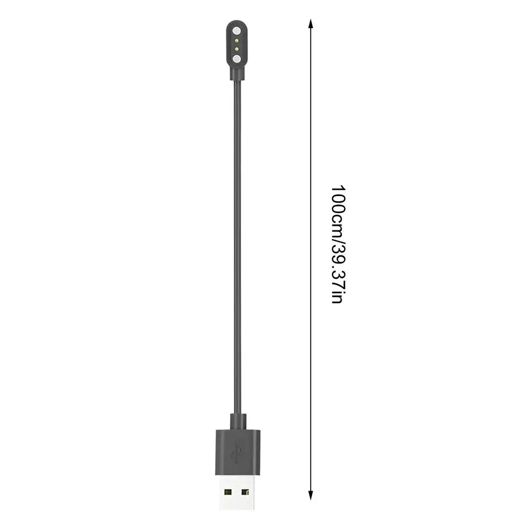 For MOTOROLA MOTO Watch100 Smartwatch Magnetic Charging Cable 100cm Charger Cord Smart Watch Charging Cable Overload Protection