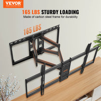 VEVOR Full Motion TV Mount Fit for Most 26-90in TVs Swivel Tilt Horizontal Adjustment TV Wall Mount Bracket W/ Articulating Arms