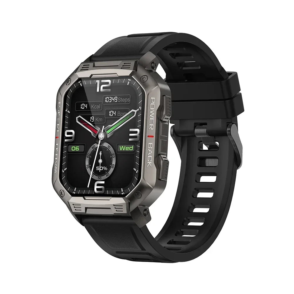 New KUMI U3 Pro Smart Watch 1.83'' Smartwatch Bluetooth Call 100+ Sport Heart Rate for Men Women Support IP68 Waterproof