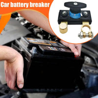 Car Battery Disconnect RV Battery Cut Off Tool 12/24V Waterproof Cut Off Disconnector For Vehicles Truck Accessories