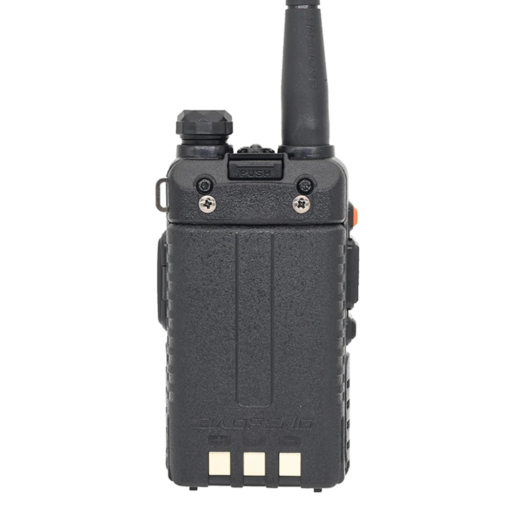 UV-5R Walkie Talkie 5W Dual Band Two Way Radio Commutator VHF/UHF 136-174MHz &400-520MHz Handheld Station Receiver Ham Radio Set