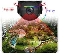 Metal Onvif Laser Infrared Auto Tracking Cruise 8MP 4K 90X Optical Zoom 360° Audio POE PTZ Surveillance Speed Dome IP Camera