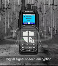 Baofeng 1701 Upgrade DM-1702 Openg GD77 GPS Dual Mode Analog And Digital Walkie Talkie Tier 1+2 Dual Time Slot VHF 136-174 UHF 4