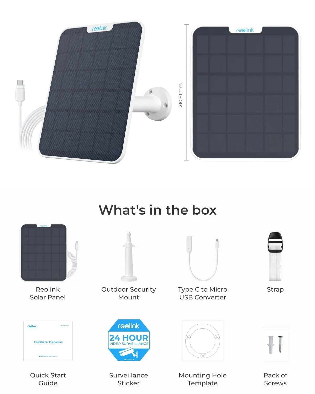 Reolink 4K Solar WiFi Security Camera Long Lasting 360° PT Auto Tracking Wireless ColorX Night Vision Dual-Band WiFi 6 IP Camera