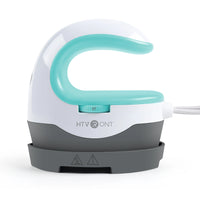HTVRONT 2nd Gen Portable MINI Heat Press Machine DIY Auto Easy Heating Transfer Iron On HTV for Clothes Bags Shoes Hat T-shirts
