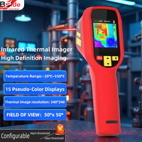 BSIDE HX1 Thermal Imaging Camera 240X240 Thermal Imager Infrared Temperature Meter For Repair PCB, Pipeline Detection