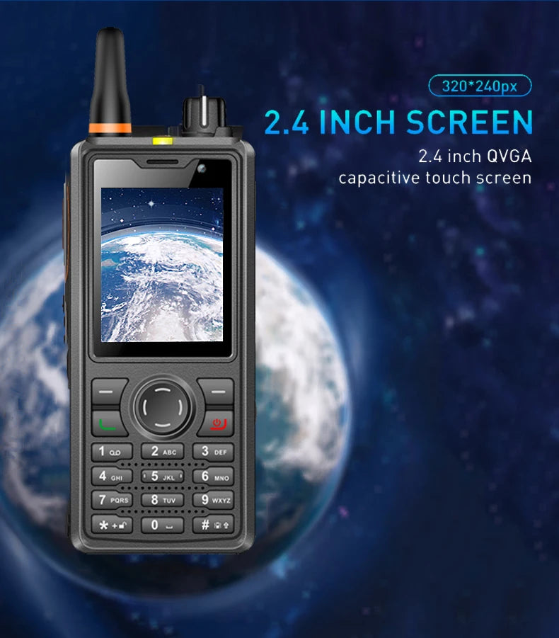 ANYSECU T60 4G Network Radio F41 Android 8.1 LTE WCDMA GSM WIFI GPS Mobile Phone work with Real-ptt Zello