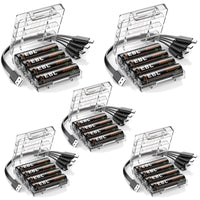 EBL Rechargeable 1.5V AA 3500mWh Lithium Batteries with USB Cable Li-ion Battery 1600+ Cycles For Remote Control Toy