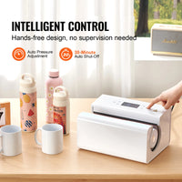 VEVOR Auto Tumbler Heat Press Machine Mug Heat Press for 11-30oz Sublimation Tumblers Heat Up Fast Even Tumbler Press with Tape