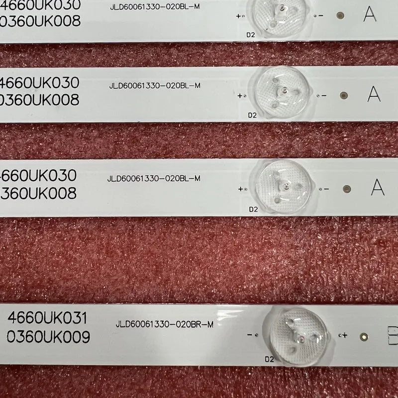 Kit LED strip For Sharp LCD-60SU478A LCD60SU478A LCD-60TX4100A LC-60SU470 LC-60UI7652E LC-60SU475A JL.D60061330-020BL-M 020BR