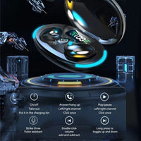 Invisible Bluetooth 5.3 Headphones Wireless Sleep Earphones HiFi Stero Noise Reduction Earbuds Sports Headsets for Xiaomi iPhone