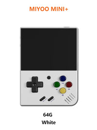MIYOO Mini Plus Portable Retro Handheld Game Console 3.5''IPS HD Screen Linux System Mini + Classic Gaming Emulator Players Gift