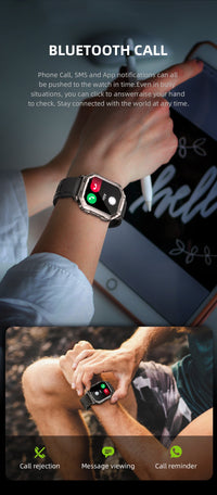 New KUMI U3 Pro Smart Watch 1.83'' Smartwatch Bluetooth Call 100+ Sport Heart Rate for Men Women Support IP68 Waterproof