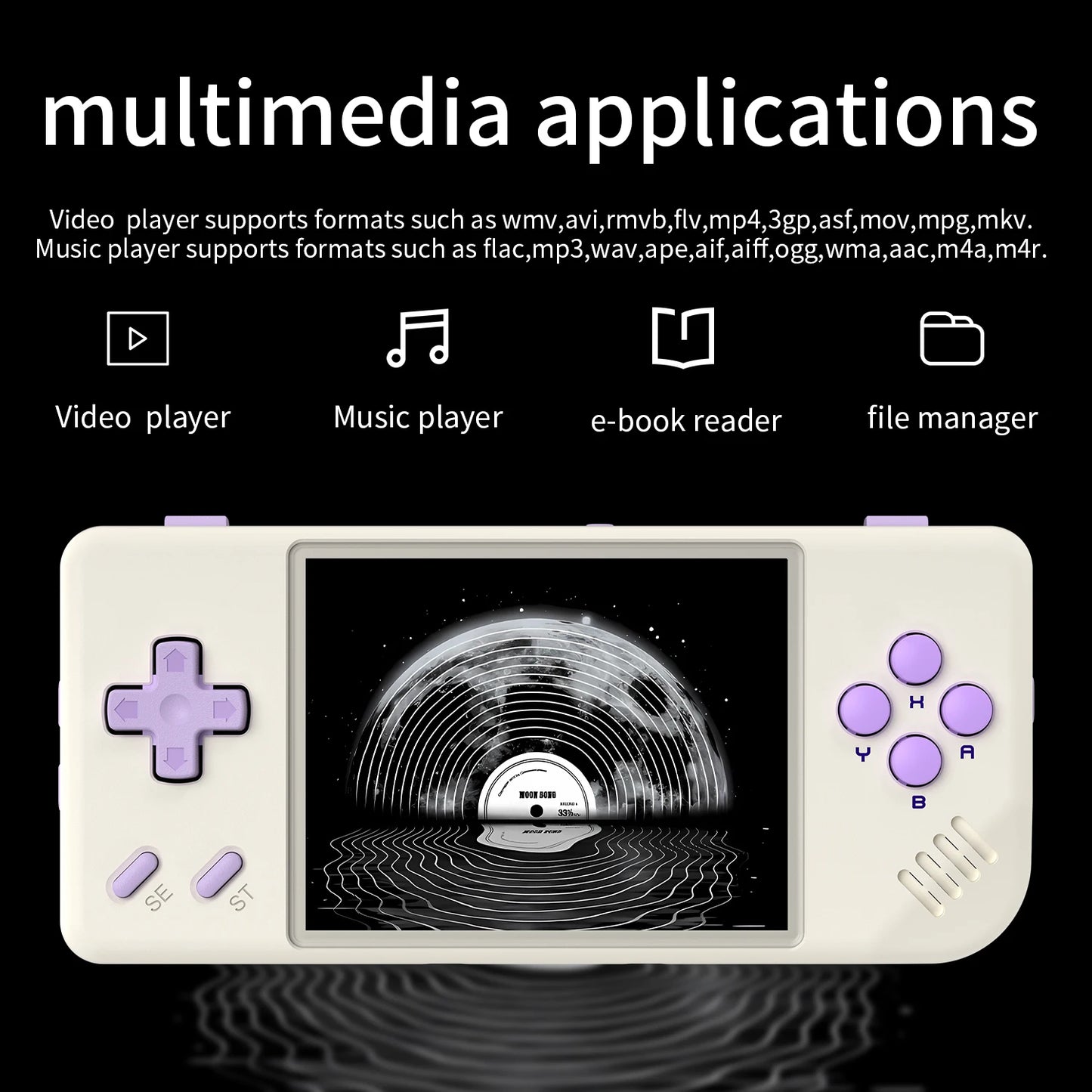 ANBERNIC RG28XX Handheld Game Console 2.83'' IPS Screen HDMI Output Portable Video Player Ebook Reader Game Player Gift Mini A30