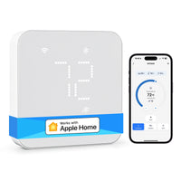 Meross 2025 NEW Matter Smart US 24V Wi-Fi Thermostat Compatible Heating and Cooling Systems Shipping from US