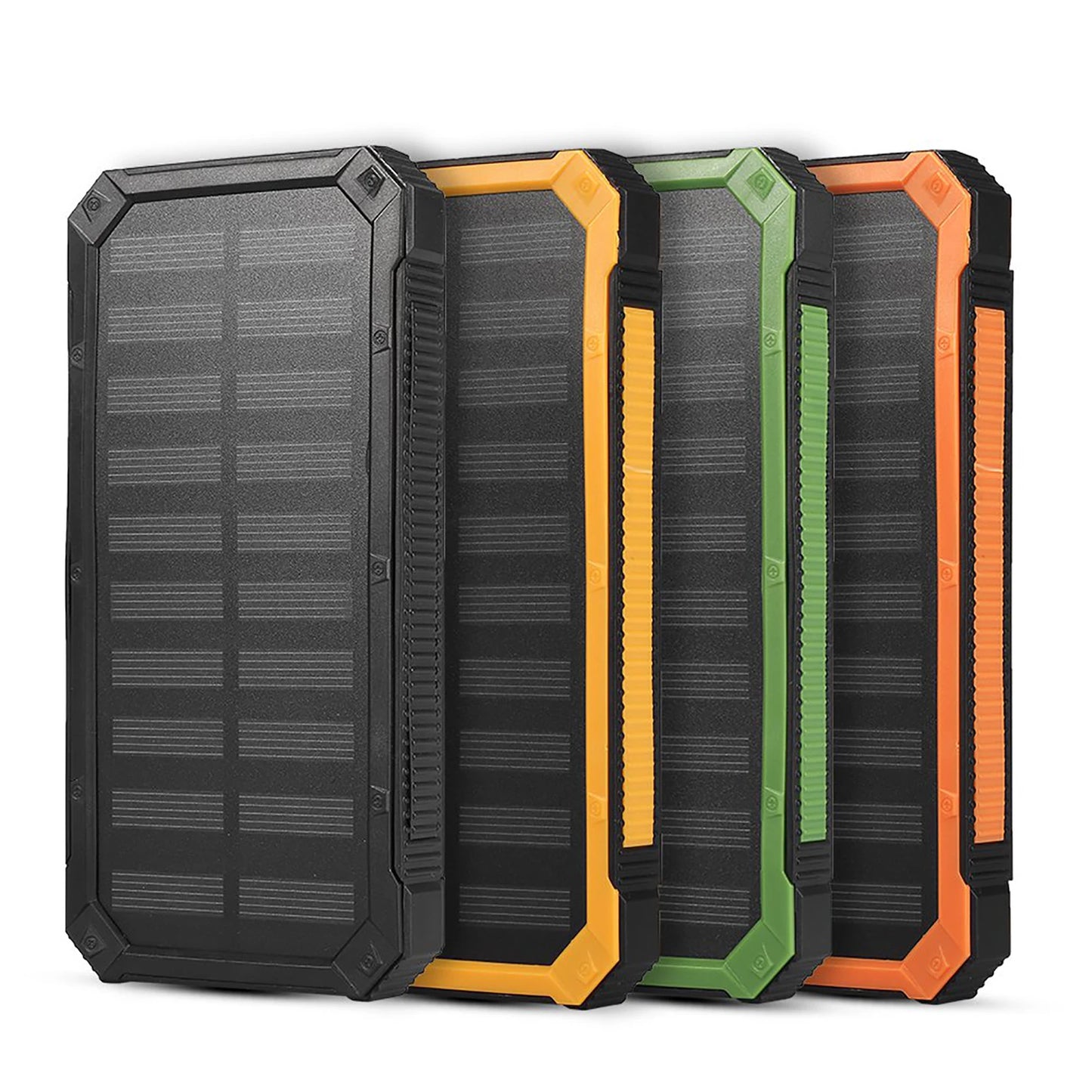 Mobile Power Bank Solar Power Bank Portable 20000mAh Fast Charging Dual USB Polar Mobile Power Bank Case DIY Kit Power Bank Case