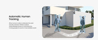 AOSU 3MP 100% Wire-Free Solar WiFi Camera 5000 mAh Two-way Audio Security Camera Wireless Solar Panel PTZ CCTV Camera