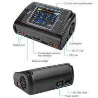 HTRC T240 DUO Lipo Charger RC Charger AC 150W DC 240W 10A Dual Channel Battery RC Model Balance Charger Discharger For RC Toys