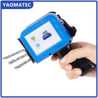 Include cartridge: S1760 12.7mm QR Bar Batch Code Date Logo Expiry Label Portable mini Handheld Jet Thermal Inkjet Printer