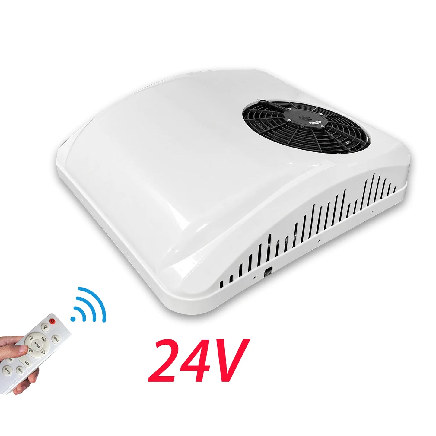 Aspligo Electric RV Roof Air Conditioner Heat and Cool 12V 24V RV Rooftop Parking AC For Truck Camper Van Caravans Motor home