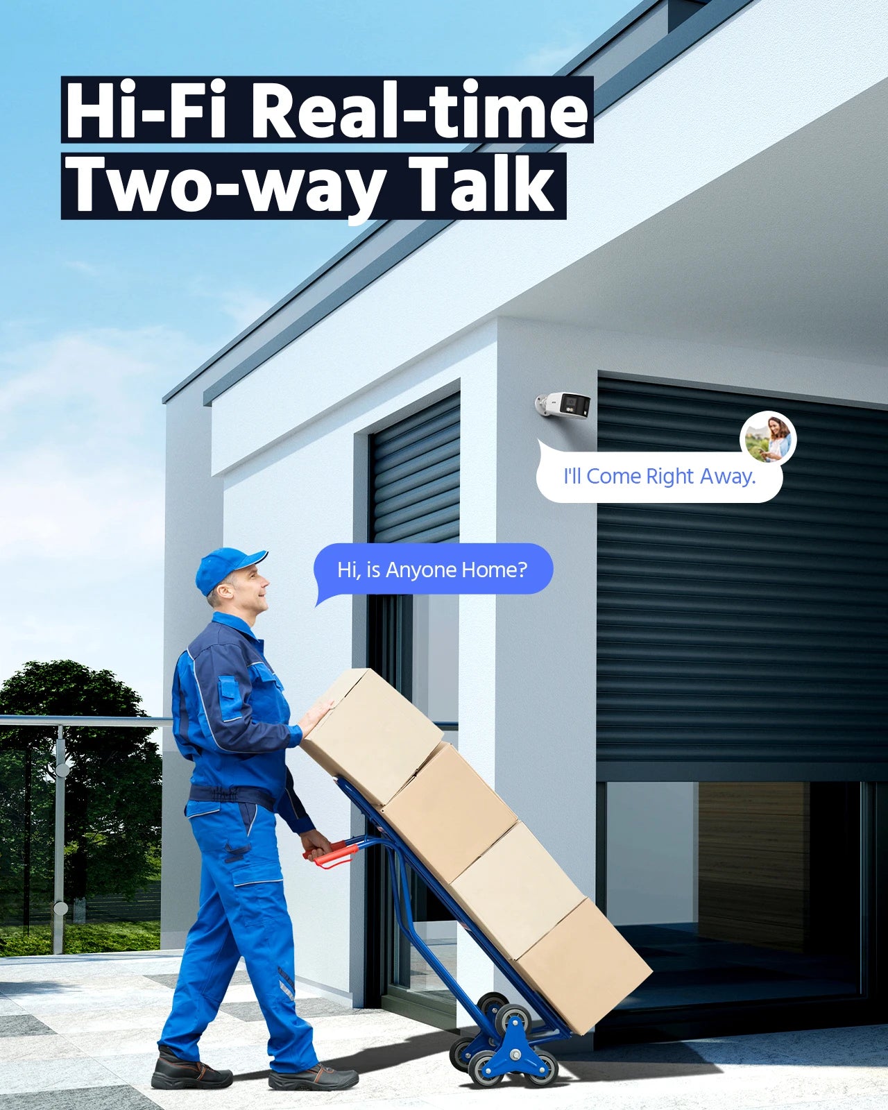 ANNKE 4K Camera Security Panoramic Human Detect Security Camera Two Way Audio 180° Wide View Angle Dual Lens Poe IP Camera