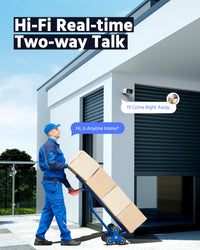 ANNKE 4K Camera Security Panoramic Human Detect Security Camera Two Way Audio 180° Wide View Angle Dual Lens Poe IP Camera