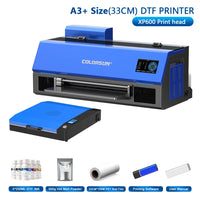 Colorsun DTF Printer Impressora A4/A3 Direct to Film T-Shirt Printing Machine Digital Inkjet DTF Printers For T-Shirt Hoodies