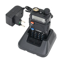 UV-5R Walkie Talkie 5W Dual Band Two Way Radio Commutator VHF/UHF 136-174MHz &400-520MHz Handheld Station Receiver Ham Radio Set