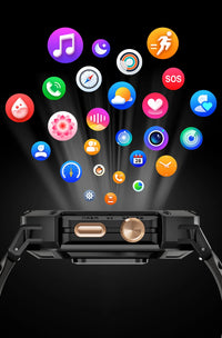 HAYLOU IRON N1 Smartwatchs 2.13’’ AMOLED Display 5ATM Waterproof Bluetooth Call Outdoor Sport Smart Watch 30 Days Battery Life
