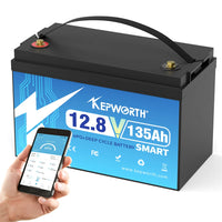 NEW 12V 100AH 120AH 135AH 200AH LiFePO4 Battery Built-in Bluetooth  BMS Power Batteries 6000 Cycles For RV Campers Golf Cart