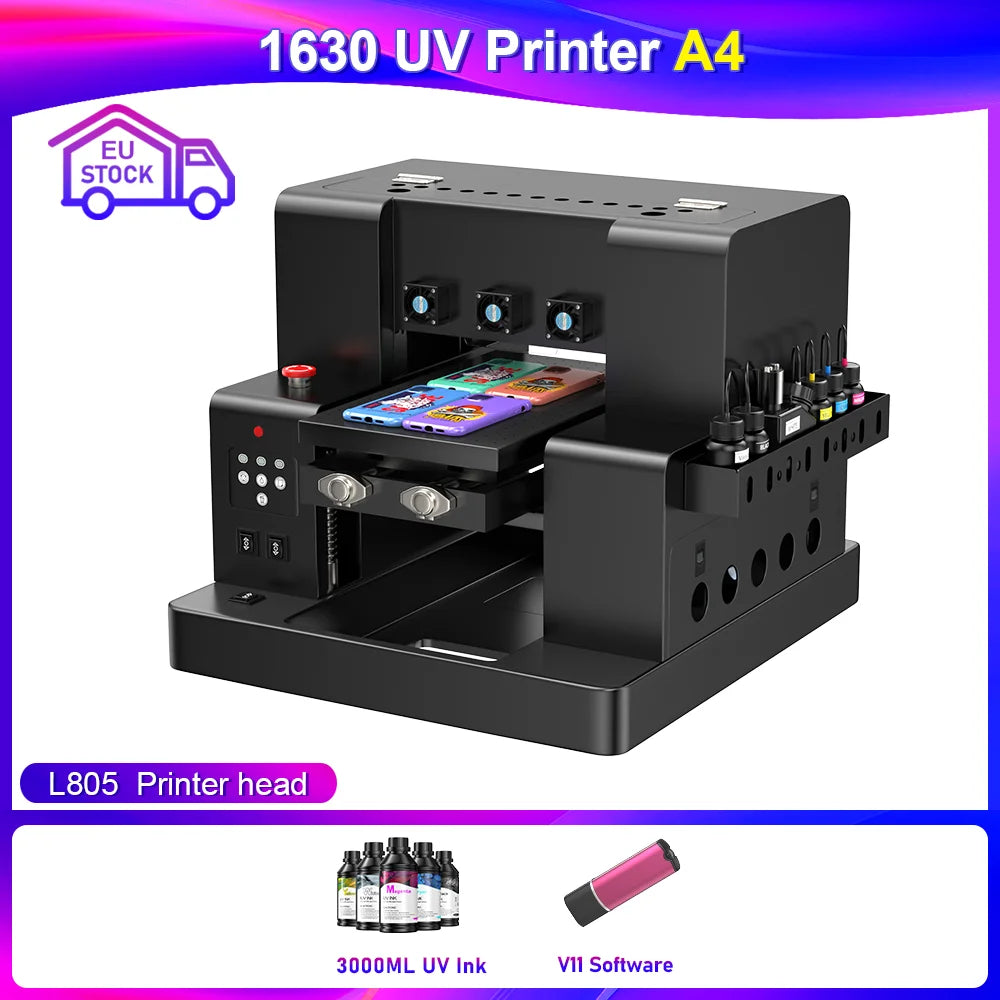OYfame US EU Stock A3 A4 DTF Printer impresora UV dtf A3 For Epson XP600 T shirt Printing Machine A3 For L805 UV DTF Printer A3