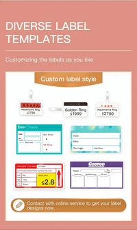 Niimbot B21 Mini Portable Printer Adhesive Label Thermal Printer Wireless Bluetooth For Sticker Labeling Machine Printer