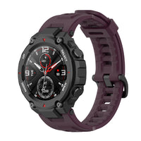 Silicone Watch Strap Band Replacement for Huami Amazfit T-Rex Pro/Amazfit T-Rex
