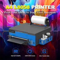 Colorsun DTF Printer Impressora A4/A3 Direct to Film T-Shirt Printing Machine Digital Inkjet DTF Printers For T-Shirt Hoodies