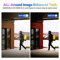 ANNKE 3K full Color IR Network Camera Outdoor IP66 Weatherproof Video Surveillance Camera Built-in mic IP Cameras